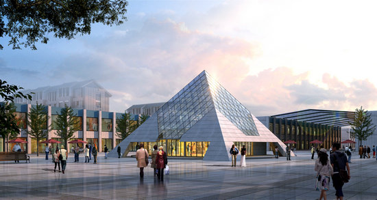 五大连池金字塔网架